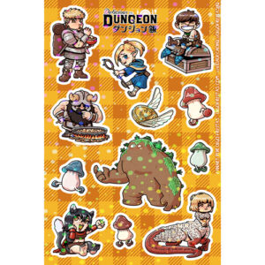 dungeonmeshi 300x300 - Cartela de Adesivos Holográficos Dungeon Meshi